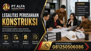 Legalitas Perusahaan Konstruksi