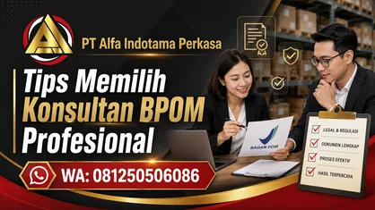Tips Memilih Konsultan BPOM Profesional