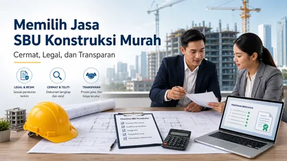 Memilih Jasa SBU Konstruksi Murah